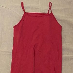 Pink Spaghetti tank top